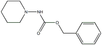 1-(Benzyloxycarbonylamino)piperidine Struktur