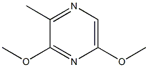 2,6-Dimethoxy-3-methylpyrazine Struktur