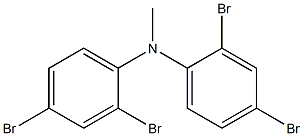 1,1'-Methyliminobis(2,4-dibromobenzene) Struktur