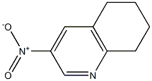 5,6,7,8-Tetrahydro-3-nitroquinoline Struktur