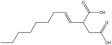 2-(1-Nonenyl)succinic acid Struktur