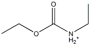 Ethoxycarbonylethylaminium Struktur