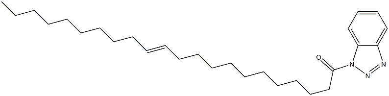 1-(1-Oxo-12-docosenyl)-1H-benzotriazole Struktur