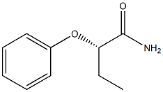 [S,(+)]-2-Phenoxybutyramide Struktur