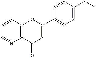 4'-Ethyl-5-azaflavone Struktur