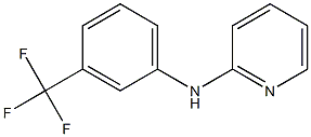 2-[3-(Trifluoromethyl)phenyl]aminopyridine Struktur