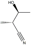 (2S,3S)-2-Methyl-3-hydroxybutanenitrile Struktur