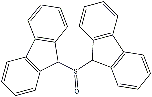 Bis(9H-fluoren-9-yl) sulfoxide Struktur