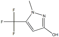 5-(Trifluoromethyl)-3-hydroxy-1-methyl-1H-pyrazole Struktur