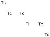 Titanium pentatechnetium Struktur