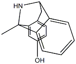 3-Hydroxy-5-methyl-10,11-dihydro-5H-dibenzo[a,d]cyclohepten-5,10-imine Struktur