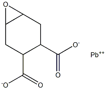 4,5-Epoxycyclohexane-1,2-dicarboxylic acid lead(II) salt Struktur