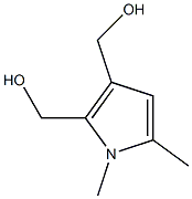 1,5-Dimethyl-1H-pyrrole-2,3-dimethanol Struktur