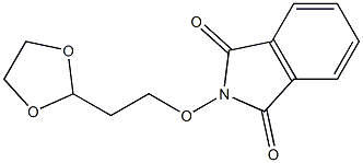 2-(2-[1,3]Dioxolan-2-yl-ethoxy)-isoindole-1,3-dione Struktur