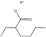 Thallium(I) 2-ethylhexanoate, superconductor grade Struktur