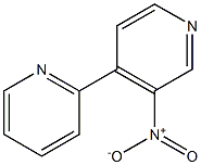 3-NITRO-4-(2'-PYRIDYL) PYRIDINE Struktur