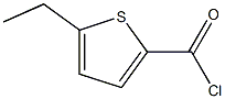 5-ethylthiophene-2-carbonyl chloride Struktur