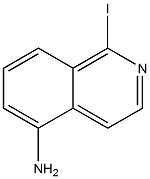 5-Amino-1-iodoisoquinoline Struktur