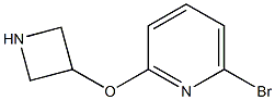 2-(3-Azetidinyloxy)-6-bromopyridine Struktur