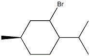 (1R,2R,5S)-Neomenthyl bromide Struktur