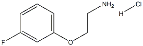 2-(3-Fluoro-phenoxy)-ethylamine hydrochloride Struktur