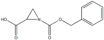 Aziridine-1,2-dicarboxylic acid 1-benzyl ester Struktur