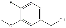 (4-fluoro-3-Methoxyphenyl)Methanol Struktur