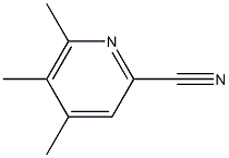 2-Cyano-4,5,6-trimethylpyridine Struktur