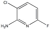 2-Amino-3-chloro-6-fluoropyridine Struktur