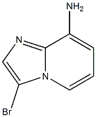 3-bromoimidazo[1,2-a]pyridin-8-amine Struktur