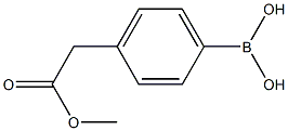 4-(2-methoxy-2-oxoethyl)phenylboronic acid Struktur