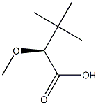 (2S)-2-methoxy-3,3-dimethylbutanoic acid Struktur