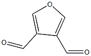 furan-3,4-dicarbaldehyde Struktur