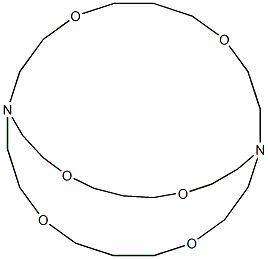 4,8,14,18,23,27-hexaoxa-1,11-diazabicyclo[9.9.9]nonacosane Struktur