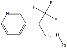 2,2,2-Trifluoro-1-(3-pyridyl)ethylaMine hydrochloride, 95% Struktur