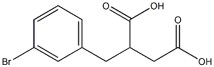 2-(3-BroMo-benzyl)-succinic acid Struktur