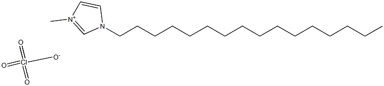 1-hexadecyl-3-methylimidazolium perchlorate Struktur