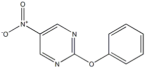 5-nitro-2-phenoxypyriMidine Struktur