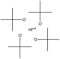 Hafnium(IV) Tert-Butoxide 99.9% Struktur