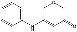 5-(phenylaMino)-2H-pyran-3(6H)-one Struktur