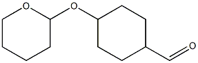 (1r,4r)-4-(tetrahydro-2H-pyran-2-yloxy)cyclohexanecarbaldehyde Struktur