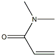 Dimethyl acrylamide Struktur