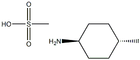 Trans-4-methylcyclohexylamine.methanesulfonate Struktur