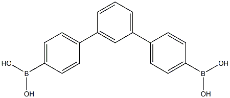 [1,1':3',1''-Terphenyl]-4,4''-diyldiboronic acid Struktur