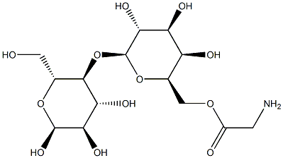 甘氨酰乳糖, , 結(jié)構(gòu)式