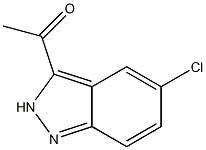 1-(5-Chloro-2H-indazol-3-yl)-ethanone Struktur