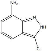 3-Chloro-2H-indazol-7-ylamine Struktur