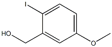 (2-Iodo-5-methoxy-phenyl)-methanol Struktur