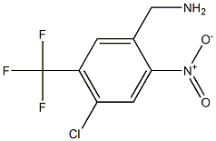 (4-Chloro-2-nitro-5-trifluoromethyl-phenyl)-methyl-amine Struktur