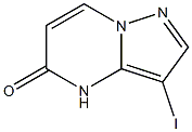 3-Iodo-4H-pyrazolo[1,5-a]pyrimidin-5-one Struktur